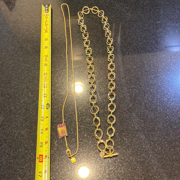 Anne Klein Vintage Gold Necklaces - Picture 1 of 4
